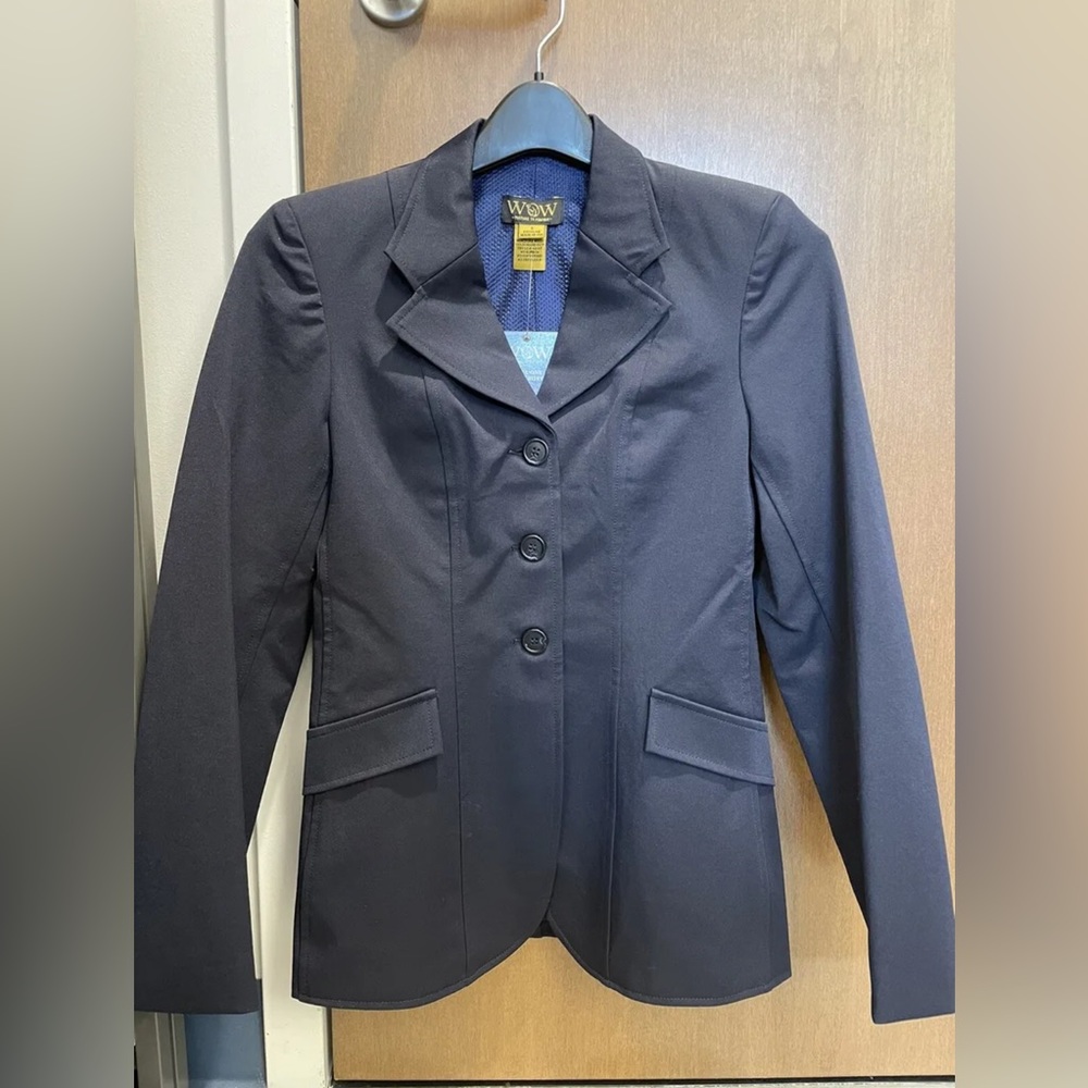 WOW Equestrian Small Navy Women’s Show Jacket NWT